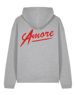 Hoodie Oversize Brodé "Amore"