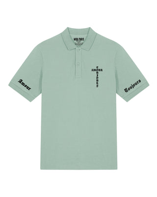 Polo Brodé "Amour Toujours"