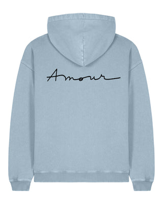Hoodie Oversize Brodé "Amour"