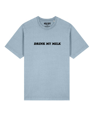 T-shirt Classic Brodé "Drink My Milk"