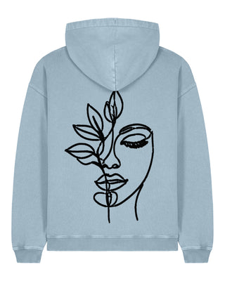 Hoodie Oversize Brodé "Serenity"
