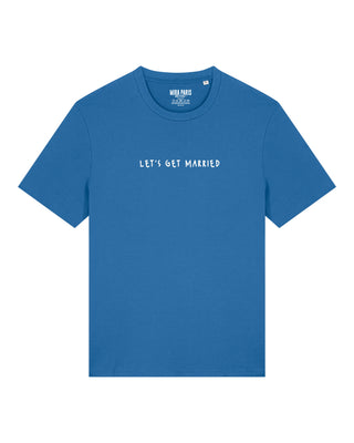 T-shirt Classic Brodé "Let's Get Married"