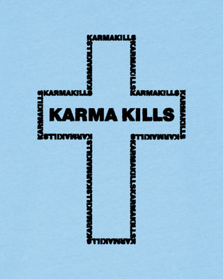 Hoodie à Zip Brodé "Karma Kills"