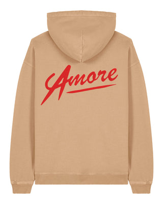 Hoodie Oversize Brodé "Amore"