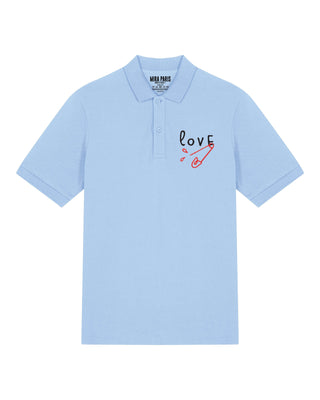 Polo Brodé "Love"