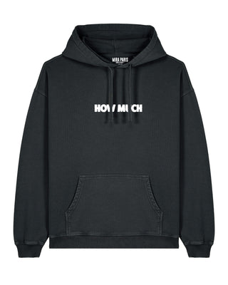 Hoodie Oversize Brodé "How Much"