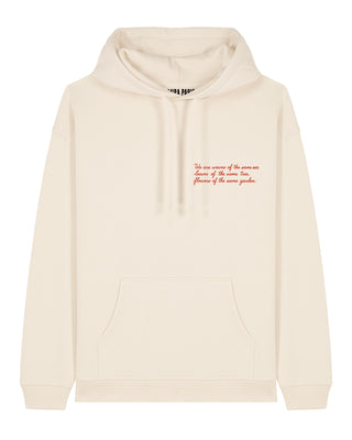 Hoodie Oversize Brodé "Flowers"