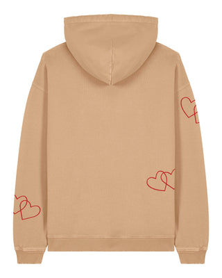 Hoodie Oversize "Too Much Love"