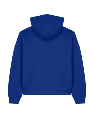 Cropped Hoodie Brodé "Waves"