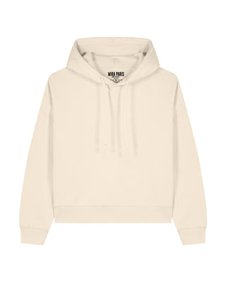 Cropped Hoodie Brodé "Mi Amor"