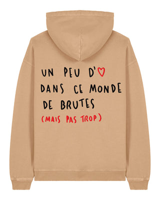 Hoodie Oversize Brodé "Brute"