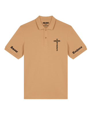 Polo Brodé "Amour Toujours"