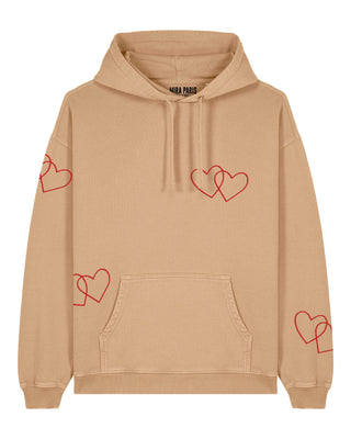 Hoodie Oversize "Too Much Love"