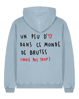 Hoodie Oversize Brodé "Brute"