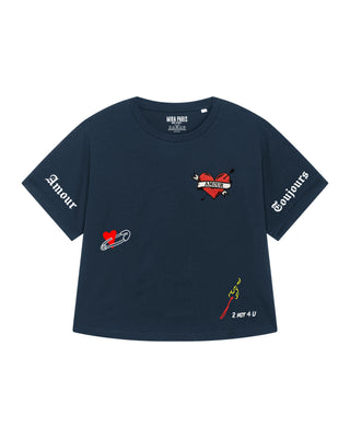 T-shirt Oversize "Amour Toujours"