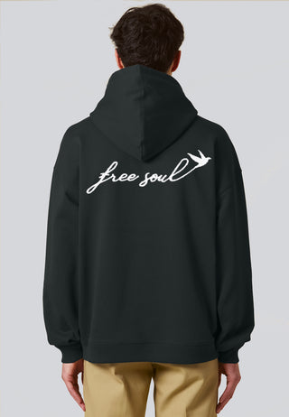 Hoodie Oversize Brodé "Free Soul"