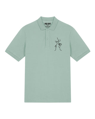 Polo Brodé "Kiss"