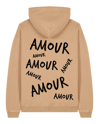 Hoodie Oversize Brodé "Amour"