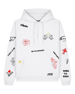 Hoodie Oversize "Graffiti Mira"