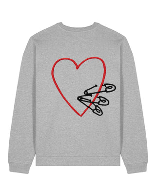 Sweatshirt Oversize Brodé "Pins"