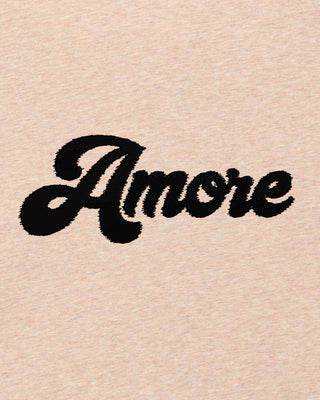 T-shirt Oversize Brodé "Amore"