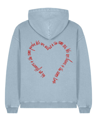 Hoodie Oversize Brodé "Flowers"