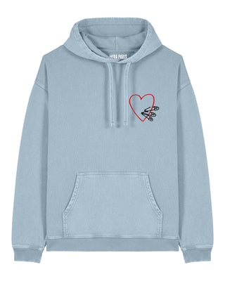 Hoodie Oversize Brodé "Pins"