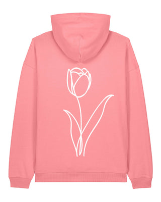 Hoodie Oversize Brodé "Fleur"