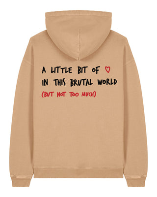 Hoodie Oversize Brodé "Brutal"