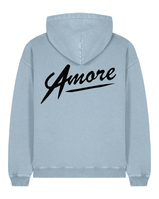 Hoodie Oversize Brodé "Amore"