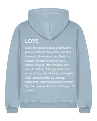 Hoodie Oversize "Love Definition"