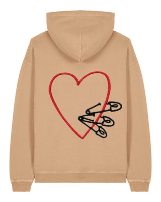 Hoodie Oversize Brodé "Pins"