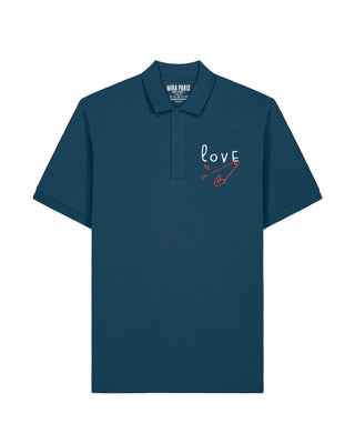 Polo Brodé "Love"