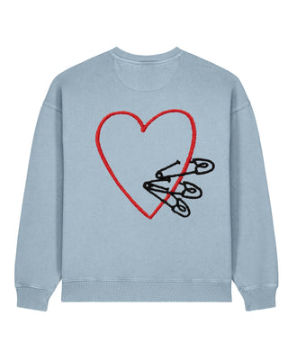 Sweatshirt Oversize Brodé "Pins"