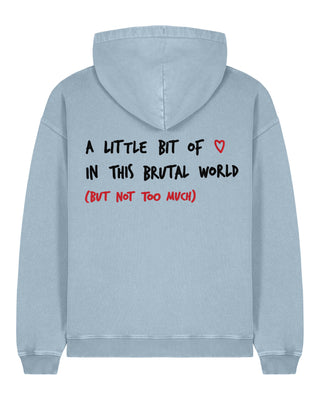 Hoodie Oversize Brodé "Brutal"