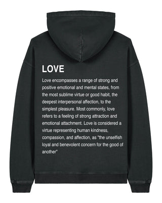 Hoodie Oversize "Love Definition"
