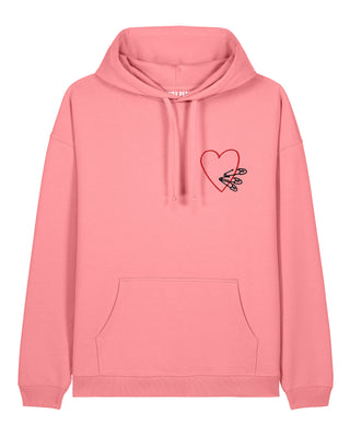 Hoodie Oversize Brodé "Pins"