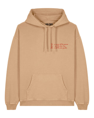 Hoodie Oversize Brodé "Flowers"