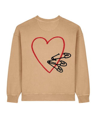 Sweatshirt Oversize Brodé "Pins"
