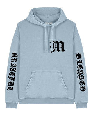 Hoodie Oversize Brodé "Blessed"