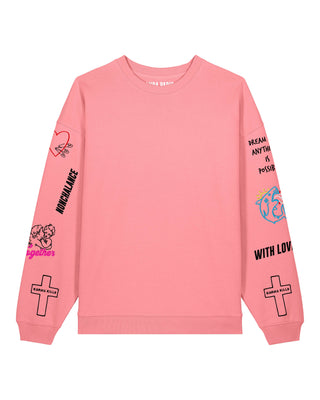 Sweatshirt Oversize "Be Kind"