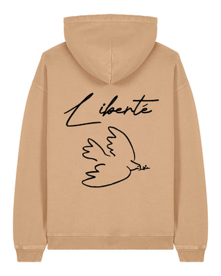 Hoodie Oversize Brodé "Liberté"