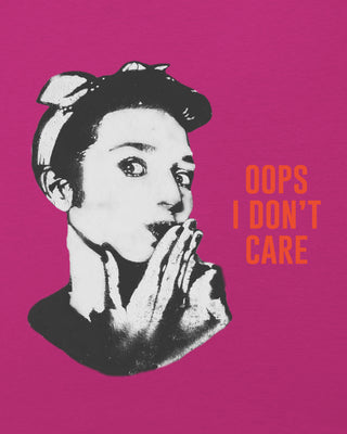 Débardeur "Oops I Don't Care"