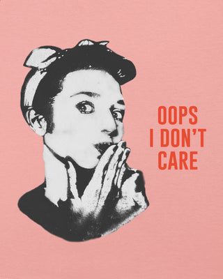 Débardeur "Oops I Don't Care"