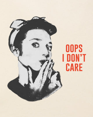 Débardeur "Oops I Don't Care"