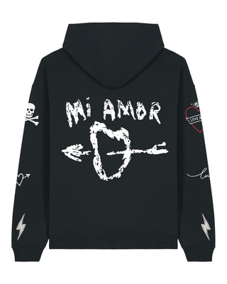 Hoodie Oversize Brodé "Mi Amor"