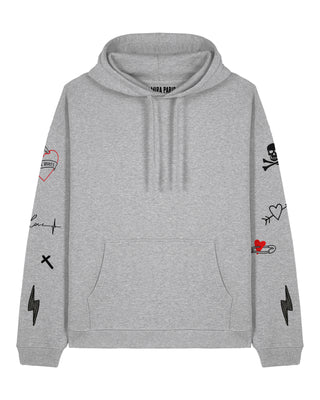 Hoodie Oversize Brodé "Mi Amor"