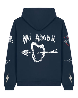 Hoodie Oversize Brodé "Mi Amor"
