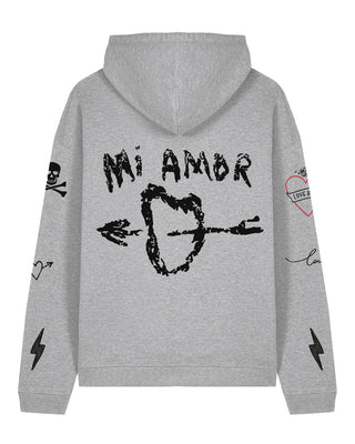 Hoodie Oversize Brodé "Mi Amor"
