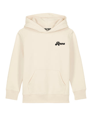 Hoodie Kids Brodé "Amore"